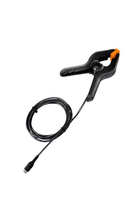 Testo 300 Clamp probe: 0615 5505 : with NTC temperature sensor - for measurements on pipes (Ø 6-35 mm)Differential Temperature Probe Set